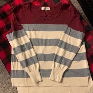 Stripped sweater